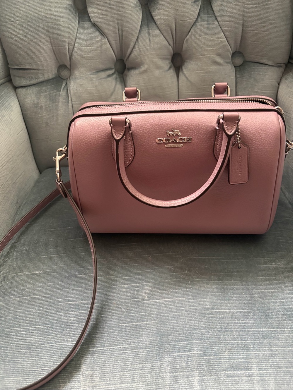 Coach Outlet Rowan Satchel Bag Jasmine
Medium - Picture 6 of 8